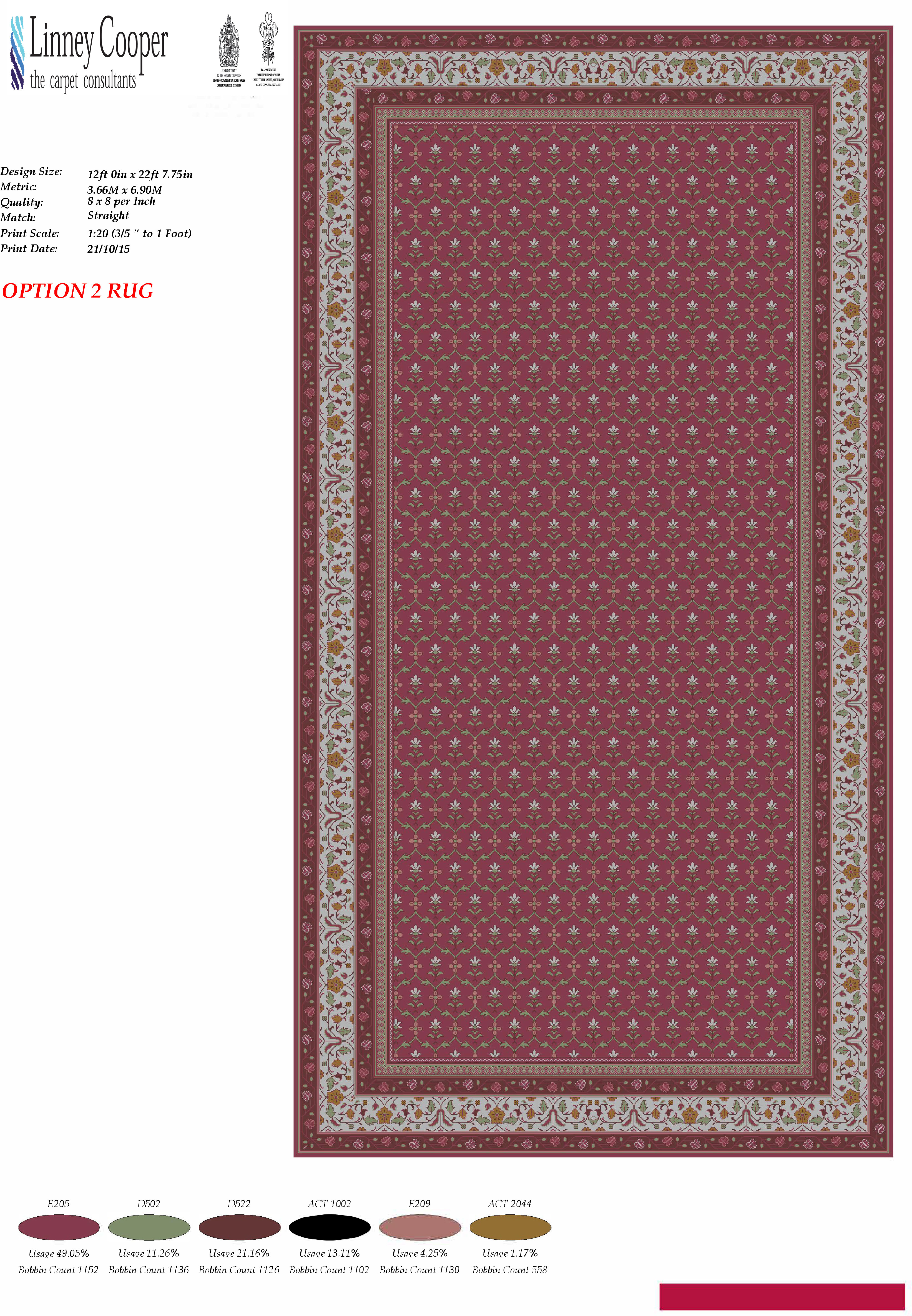 Our Bespoke Rugs Linney Cooper The Carpet Consultants